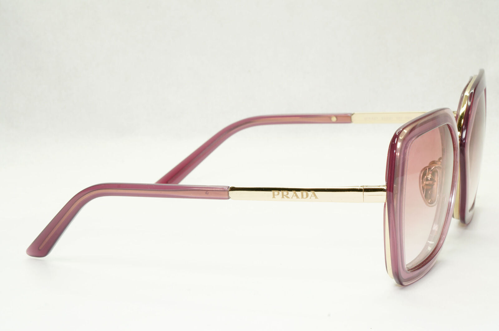 Prada Sunglasses Lilac Gold Buganville Opal Square PR53YS SPR 53Y 05Y-02O