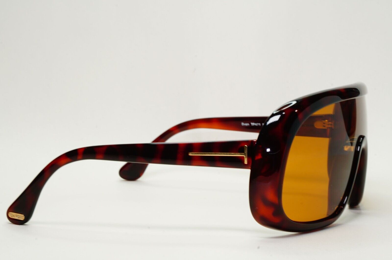 Tom Ford Sunglasses Sven Shield Tortoiseshell Brown Large FT0471 TF 471 56E