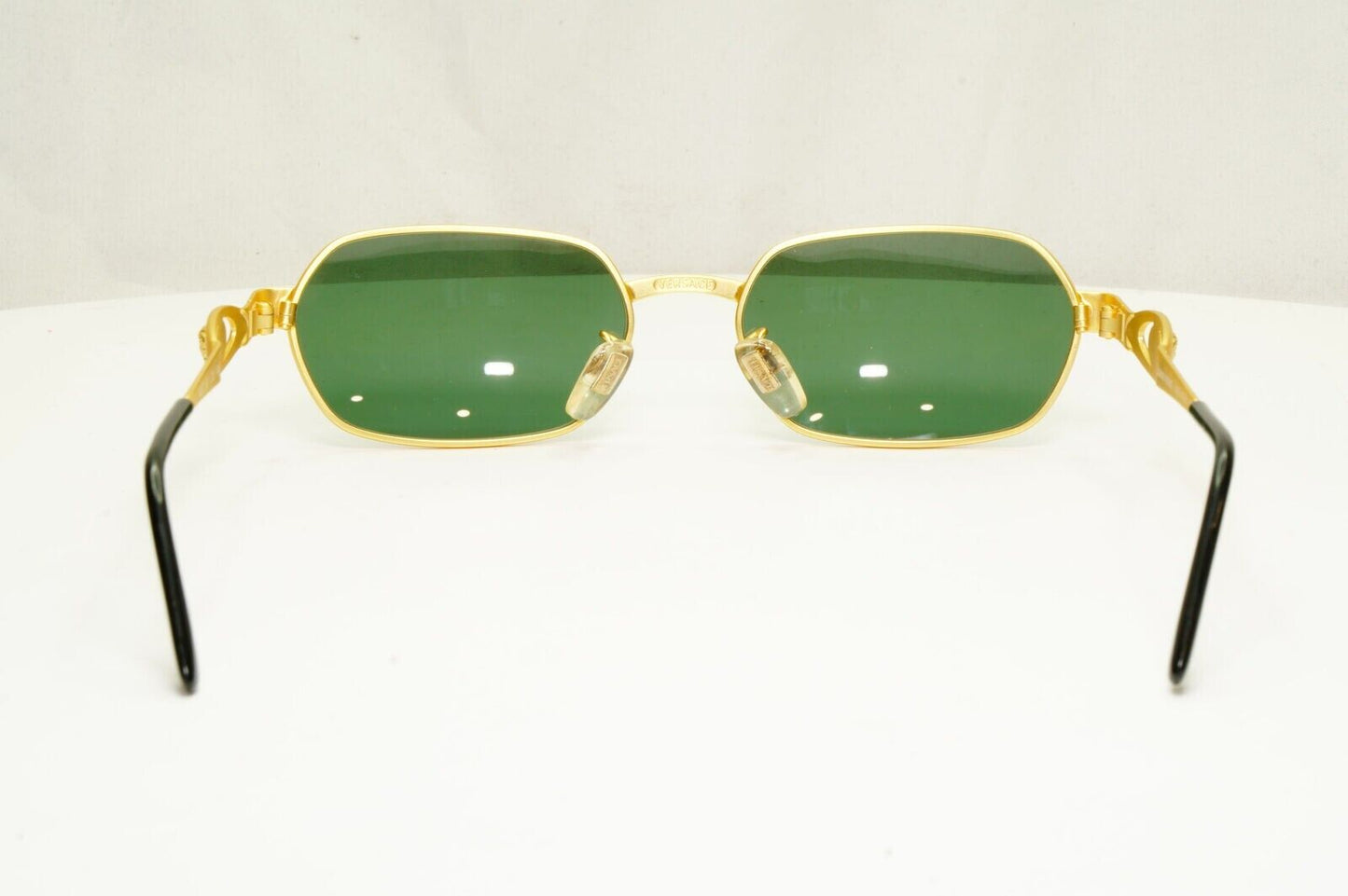 Gianni Versace 1996 Vintage Mens Metal Gold Medusa Sunglasses MOD S81 COL 14M