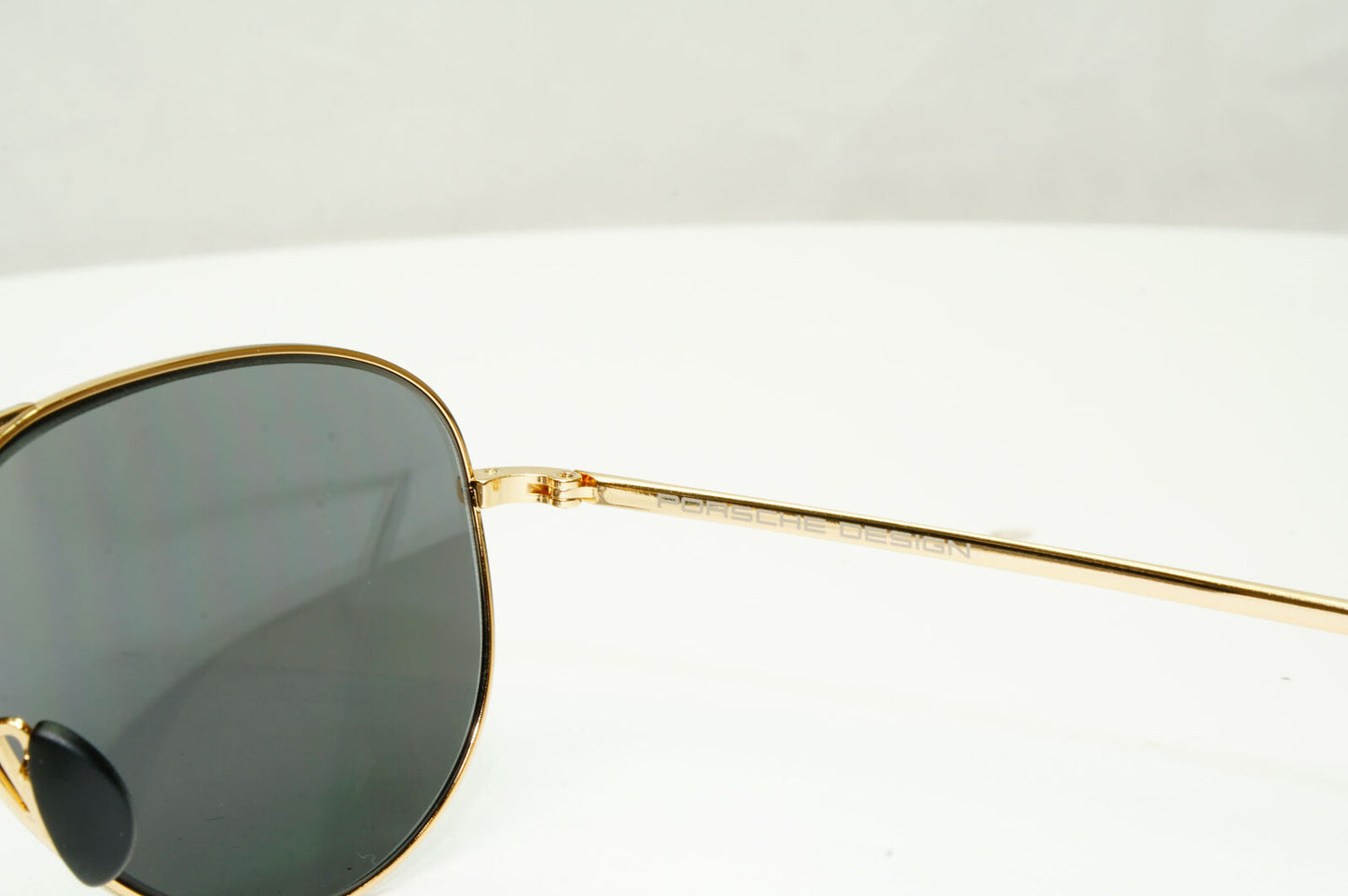 Porsche Design Sunglasses Silver Mirror Shiny Gold Pilot P8508 L 60mm
