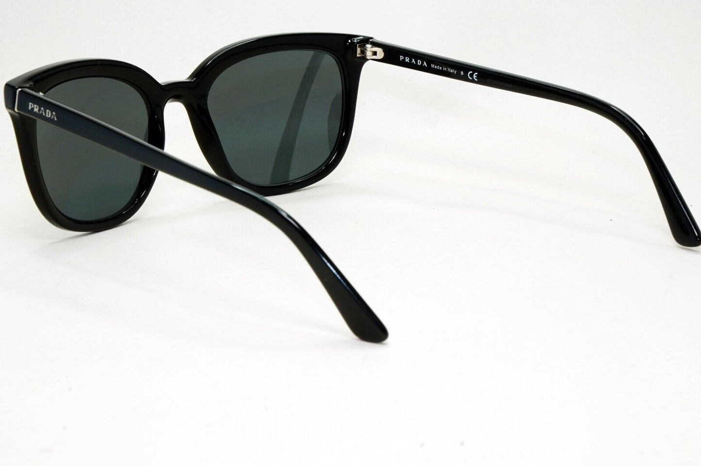 Prada Sunglasses 2020 Black Glosst Grey PR03XS SPR 03X 1AB-5S0 53mm 031124