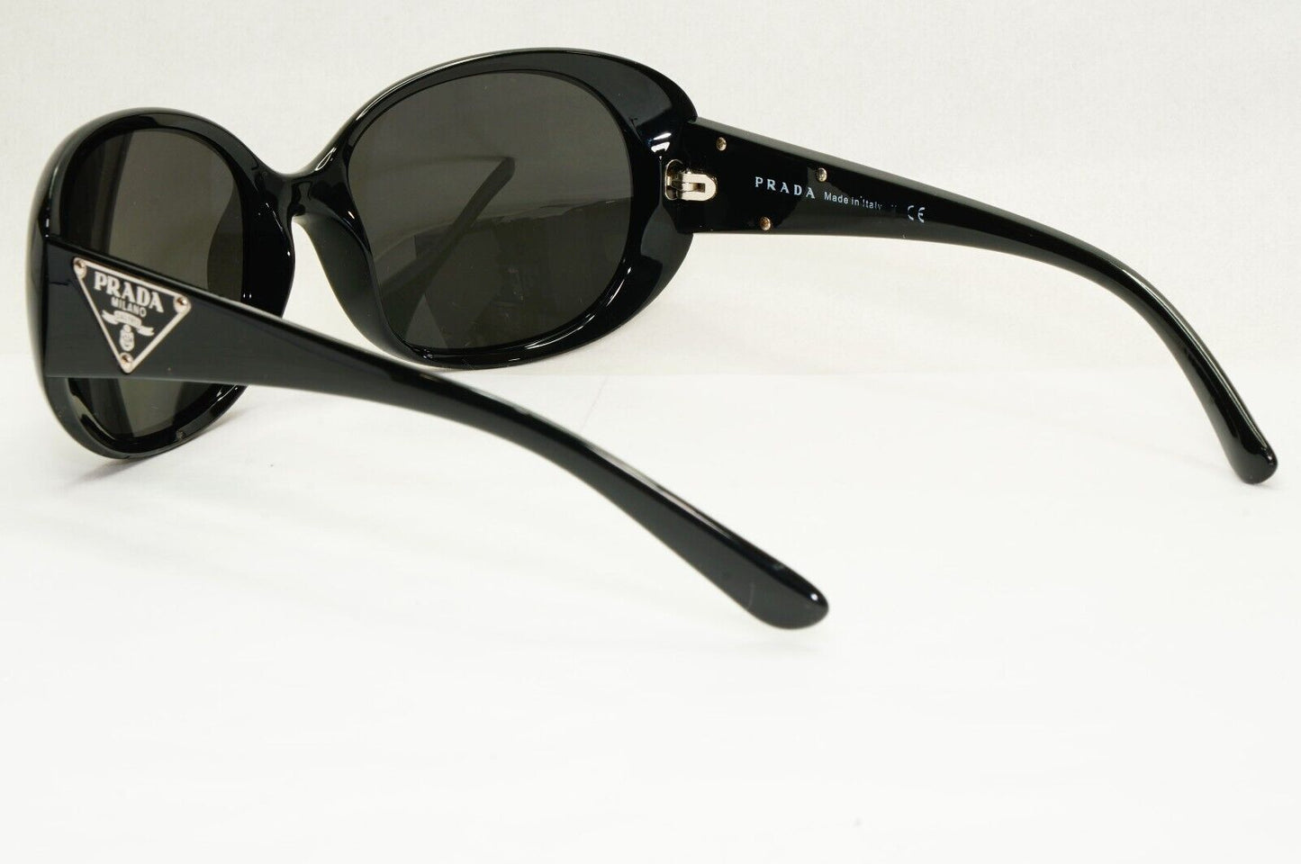 Prada Sunglasses 2010 Triangle Logo Black PR27LS SPR 27L 1AB-3M1 111223