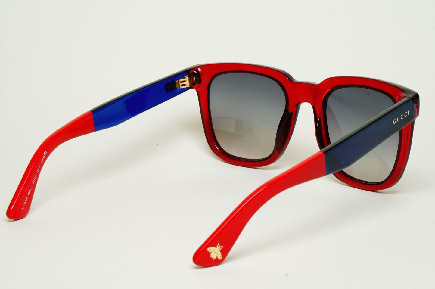 Gucci Sunglasses 2016 Red Blue Grey Square Gradient GG 1133/S VN8DG 200225