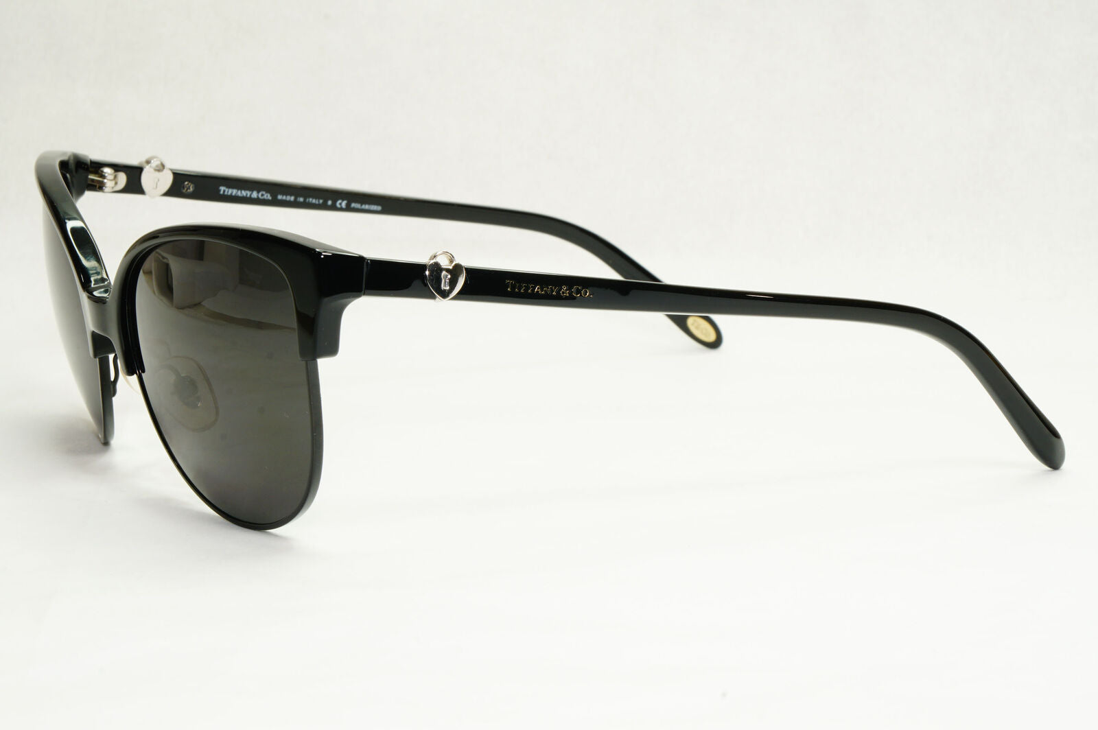 Tiffany & Co. Sunglasses 2014 Vintage Black Silver Locks TF 4080 8001/4U 141223