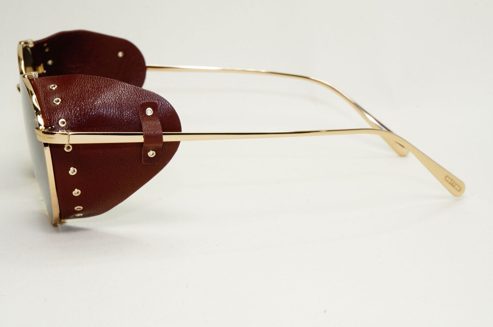 Oliver Peoples Sunglasses Cesarino-L Gold Grey Side Shields OV 1323S  5145/R5