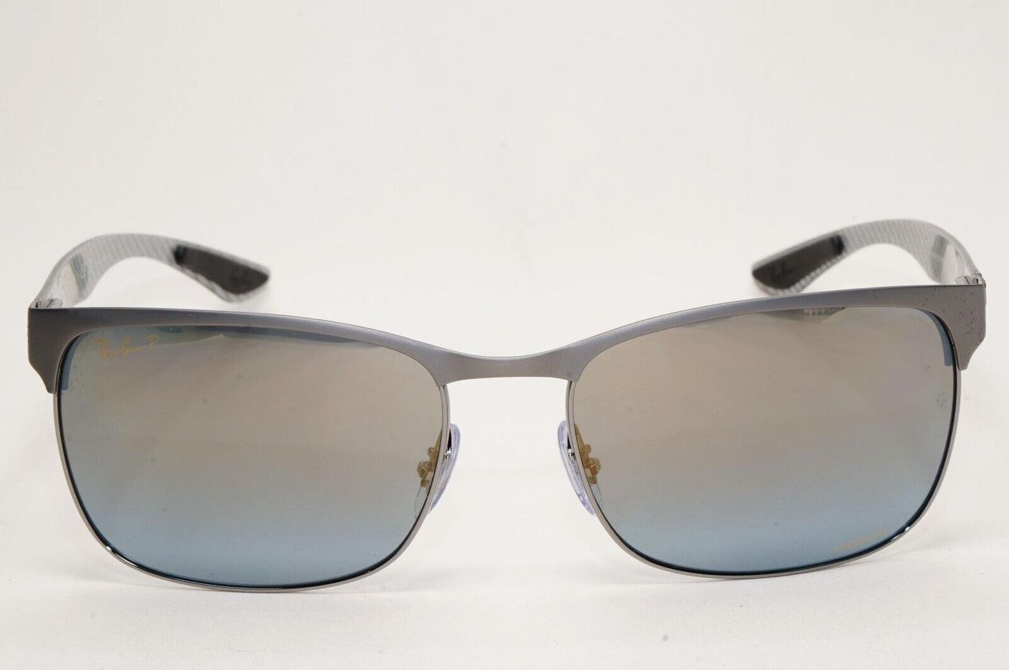 Ray-Ban Sunglasses Carbon Fibre Polarised Tech Chromance Grey RB 8319-CH 9075/J0