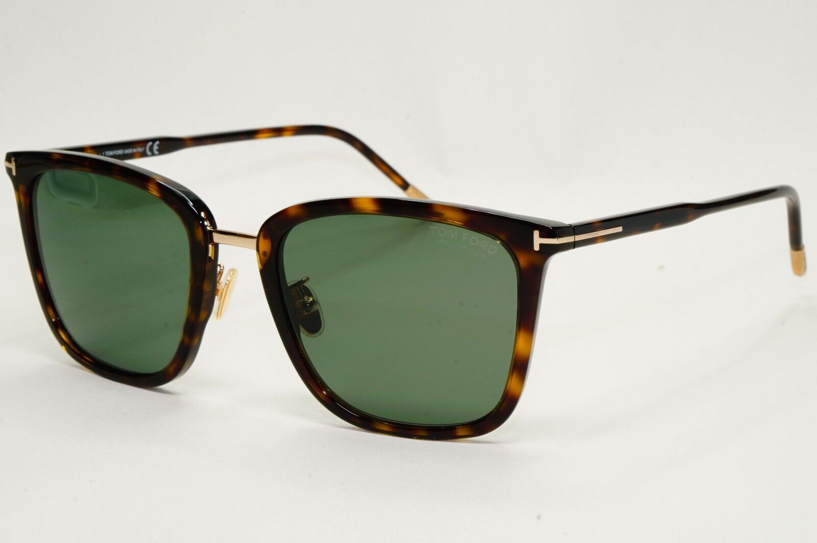 Tom Ford Sunglasses Polarised Brown Tortoiseshell Green FT0949-D TF 949-D 52R