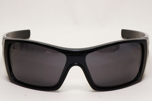 Oakley Sunglasses Batwolf Polarized Black Matte Shield Visor OO 9101 04 041124