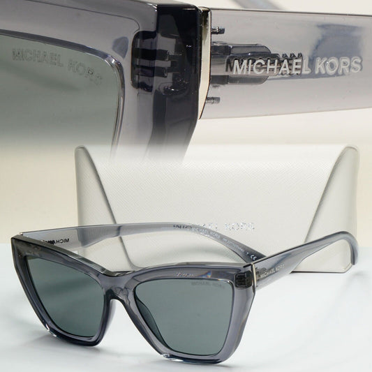 Michael Kors Sunglasses Dubai Grey Transparent Square MK 2211U 3970/87