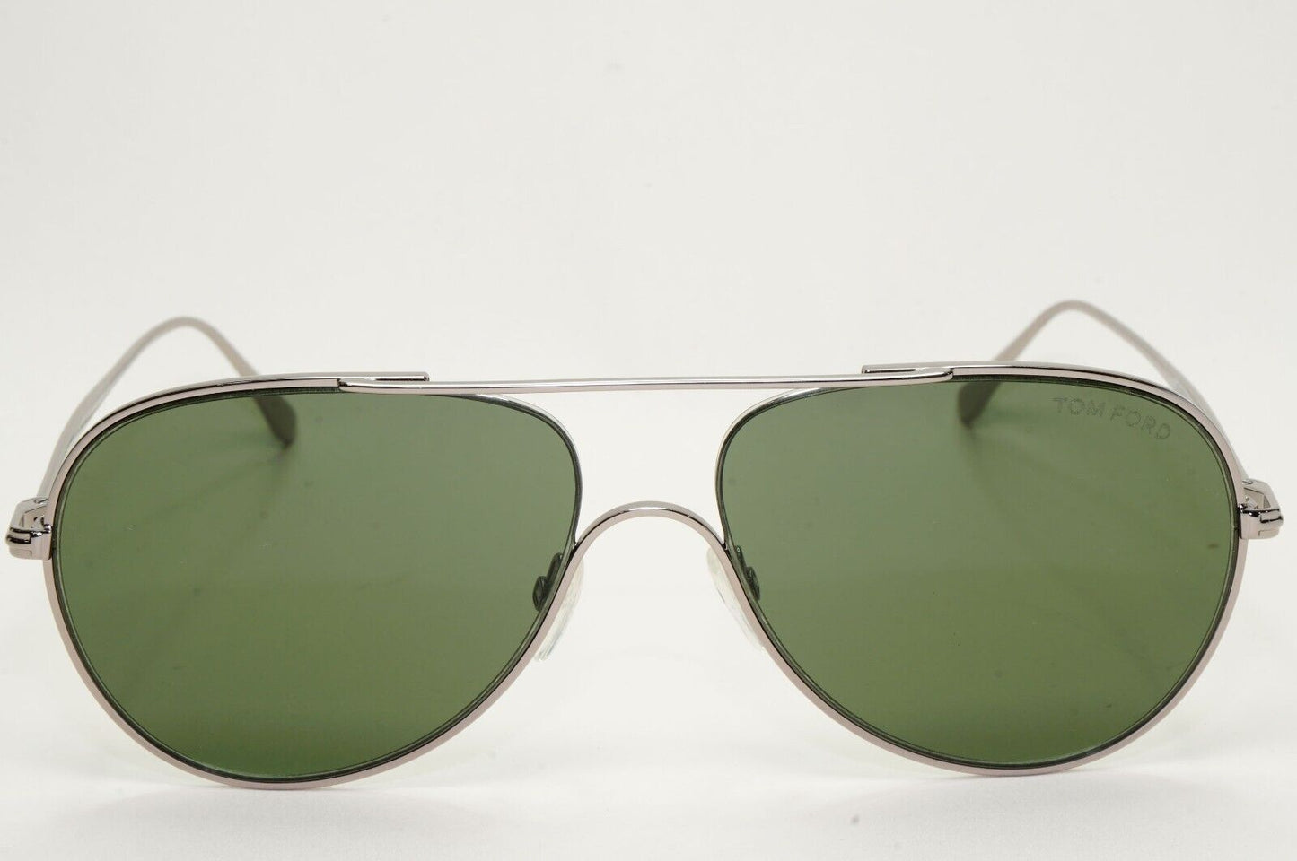 Tom Ford Sunglasses Anthony Gunmetal Green Metal Pilot FT0695 TF 695 14N 60mm
