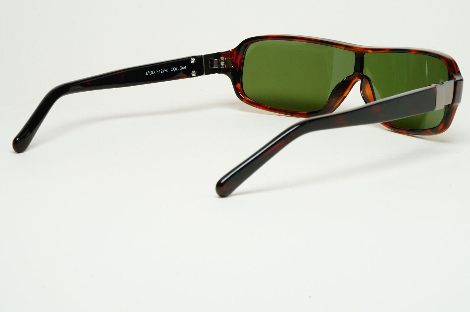 Versus Sunglasses 1996 by Gianni Versace Vintage Brown Green MOD E12/M COL 649