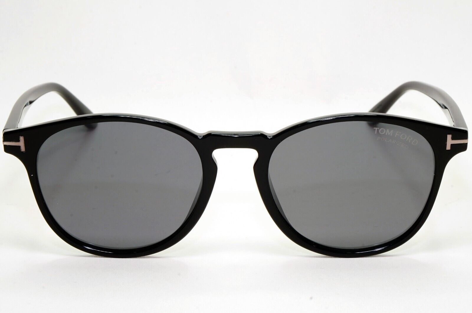 Tom Ford Sunglasses Polarised Black Round Grey FT1097-N TF 1097-N 01D 53mm