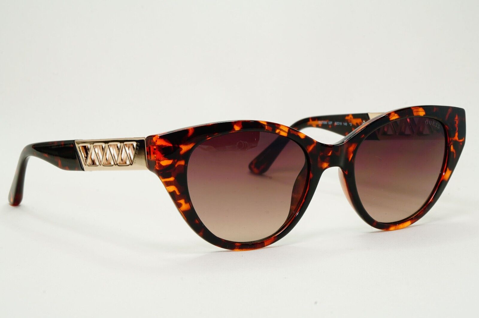 Guess Sunglasses Brown Gradient Tortoise Gold GU 7690 52F 301024