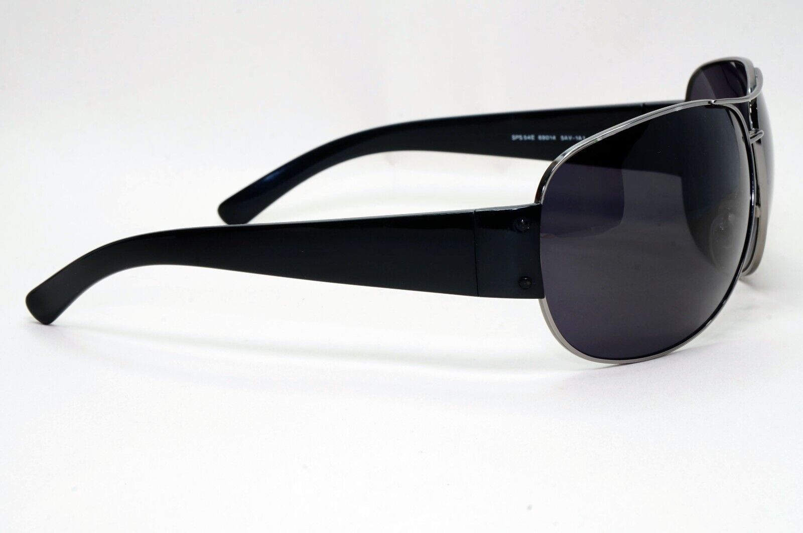 Prada Sunglasses 2004 Vintage Large Pilot Black PS54ES SPS 54E 5AV-1A1 021124