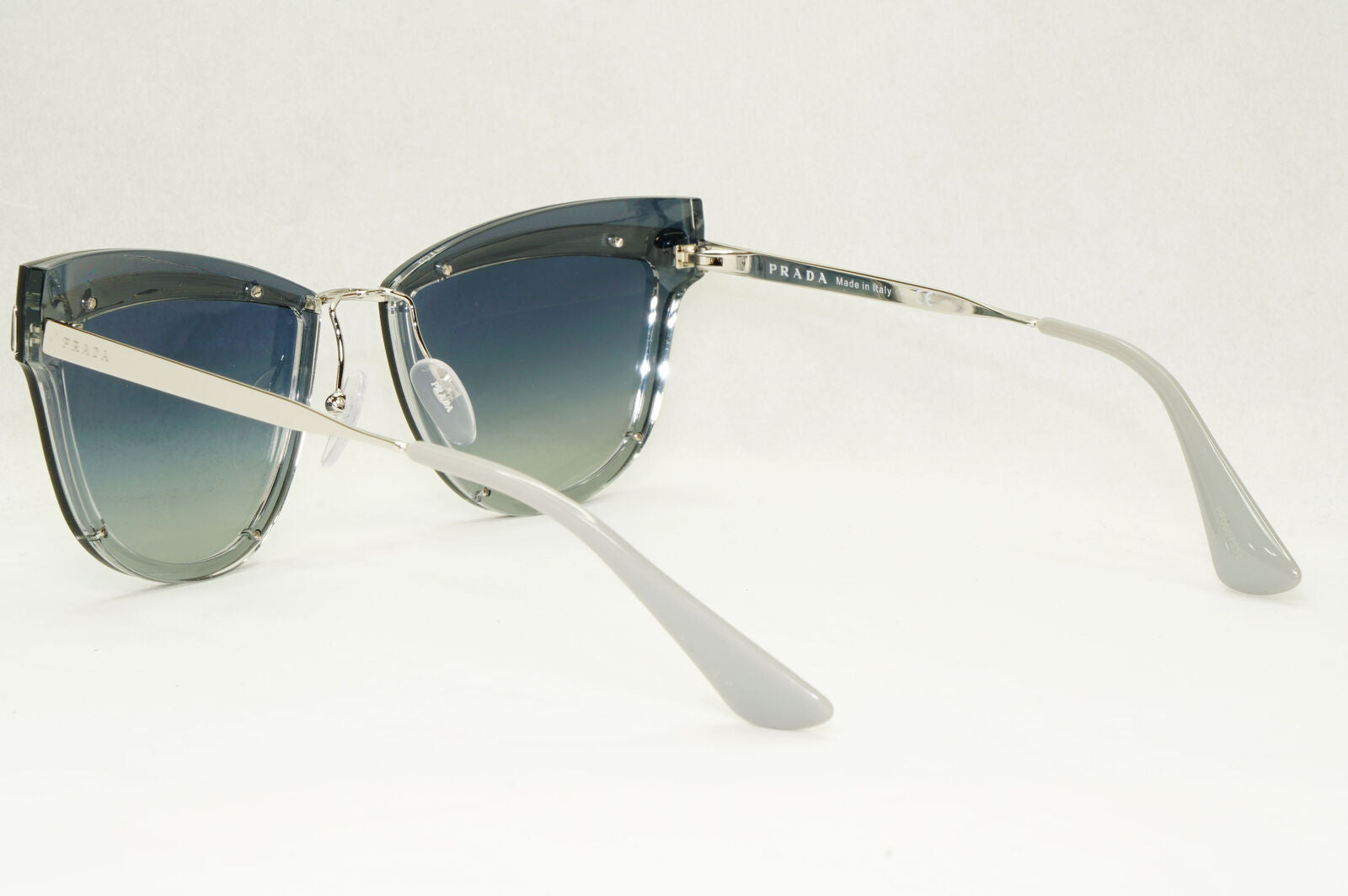 Prada Sunglasses Grey Blue Gradient Cinema Catwalk PR12US SPR 12U KI5-3A0