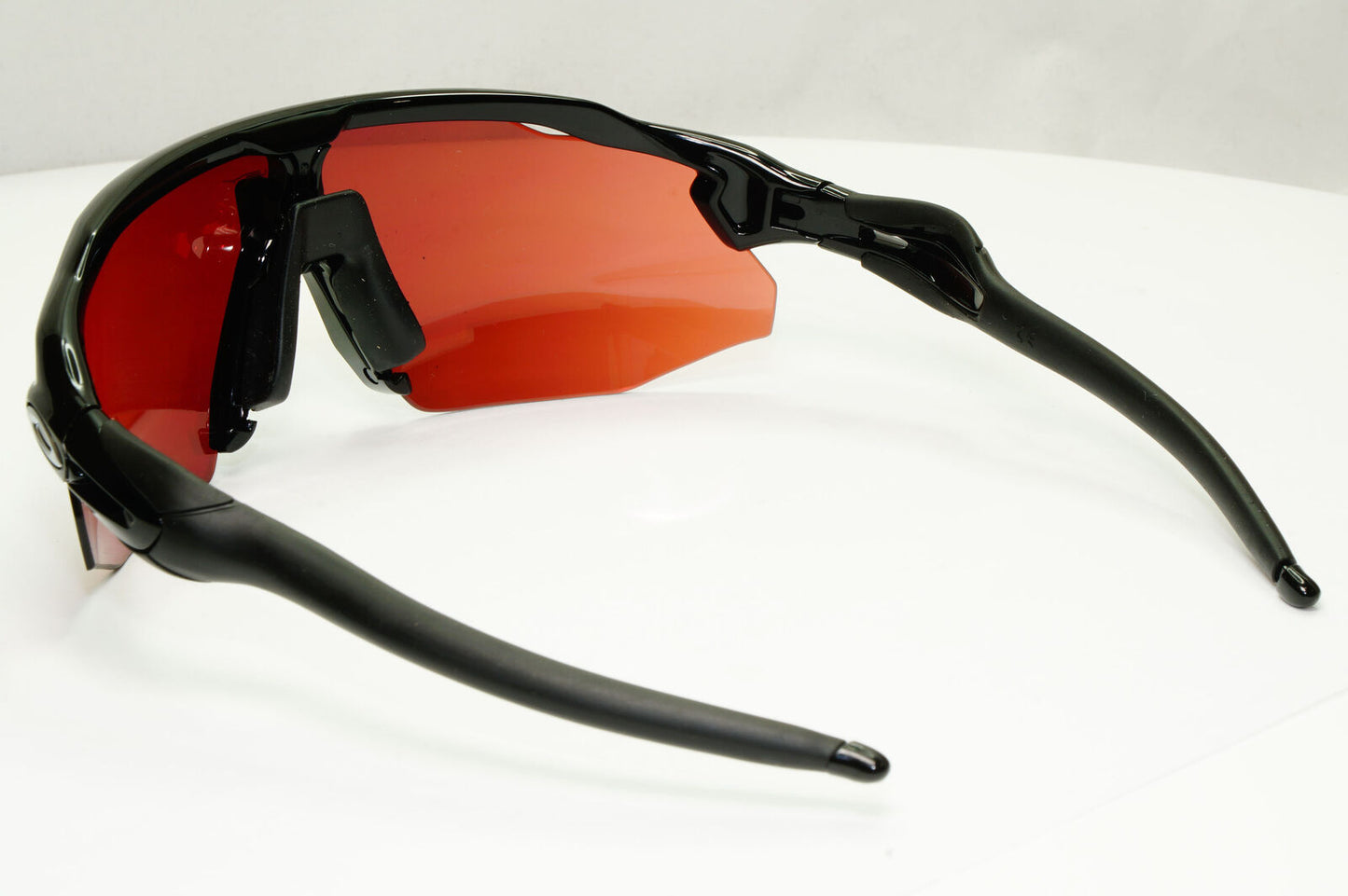Oakley Radar EV Advacer Sunglasses Black Pale Red Mirror Prizm Snow OO 9442 0938
