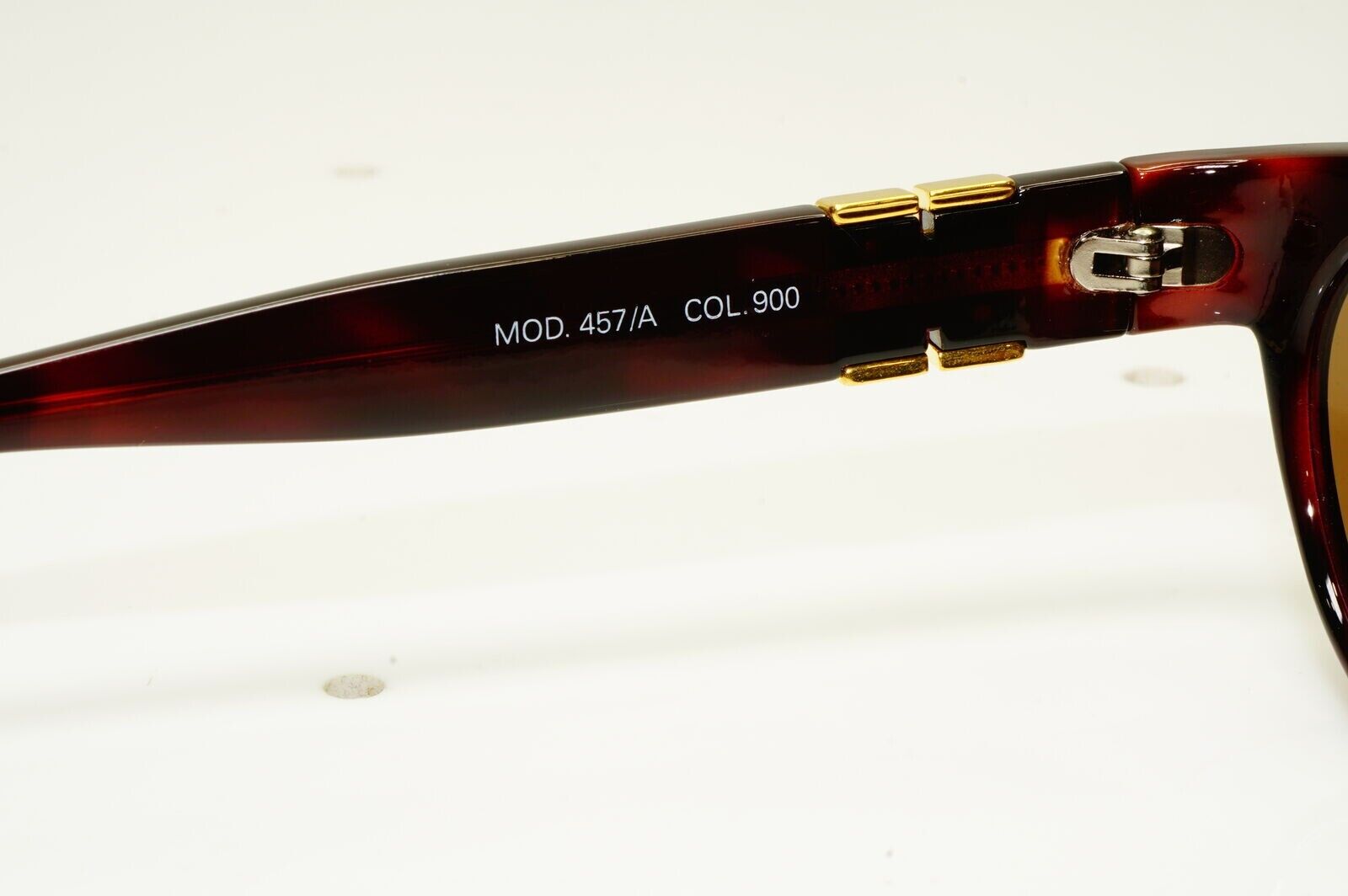 Gianni Versace 1996 Unisex Vintage Gold Medusa Sunglasses MOD 457/A COL 900