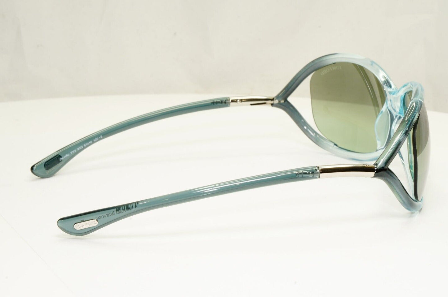 Tom Ford Jennifer Sunglasses Womens Designer Ice Blue Grey Mirror TF8 93Q FT0008