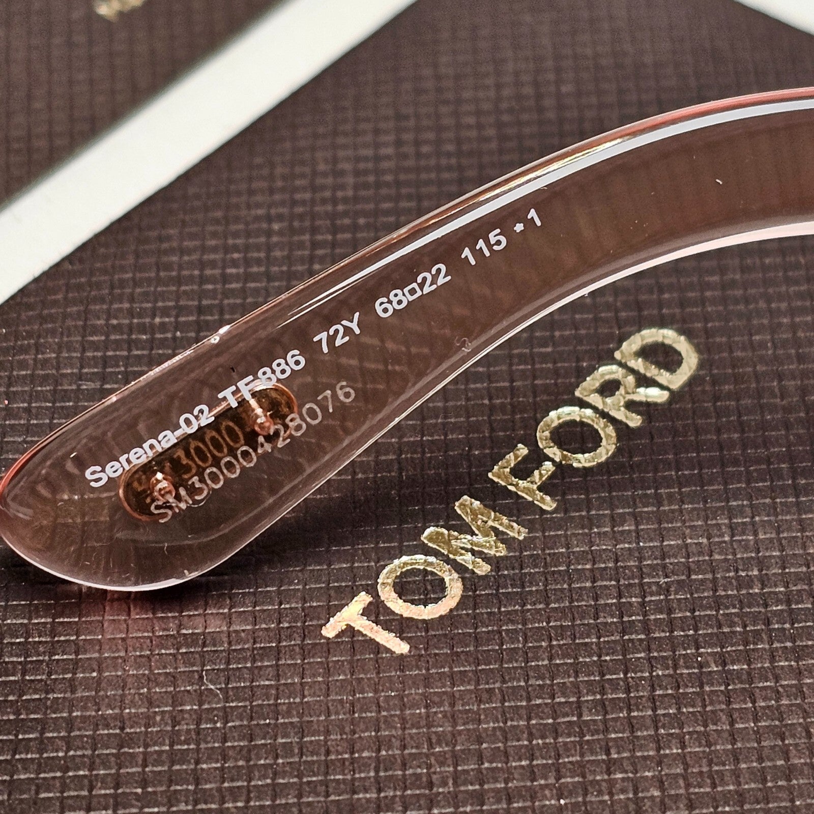 Tom Ford Sunglasses Serena-02 Pink Ski Large Oversized FT0886 TF 886 72Y