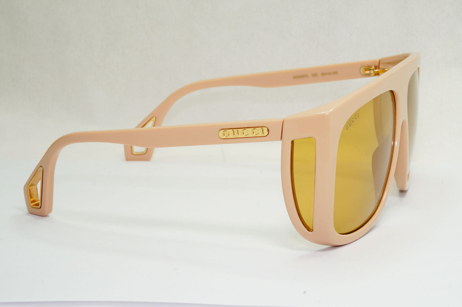 Gucci Sunglasses 2019 Beige Brown Square Oversized Large GG 0467S 005 130224