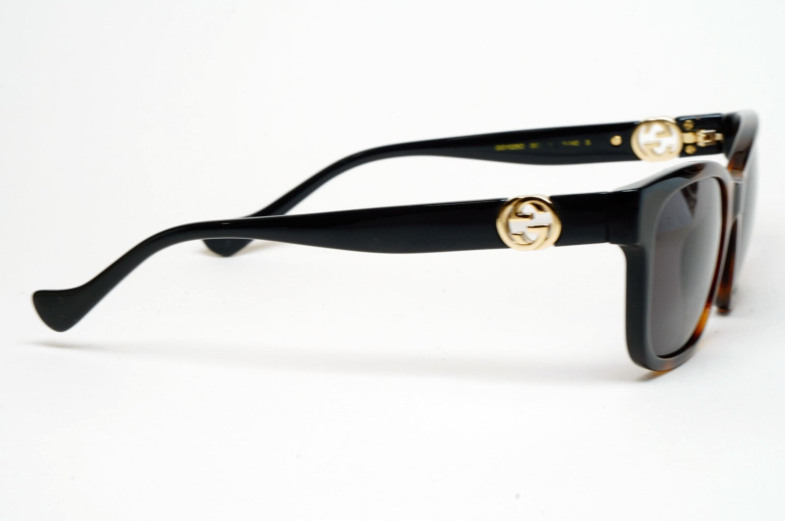 Gucci Sunglasses 2022 Black Brown Gold Square GG1025O 005 51mm 100325