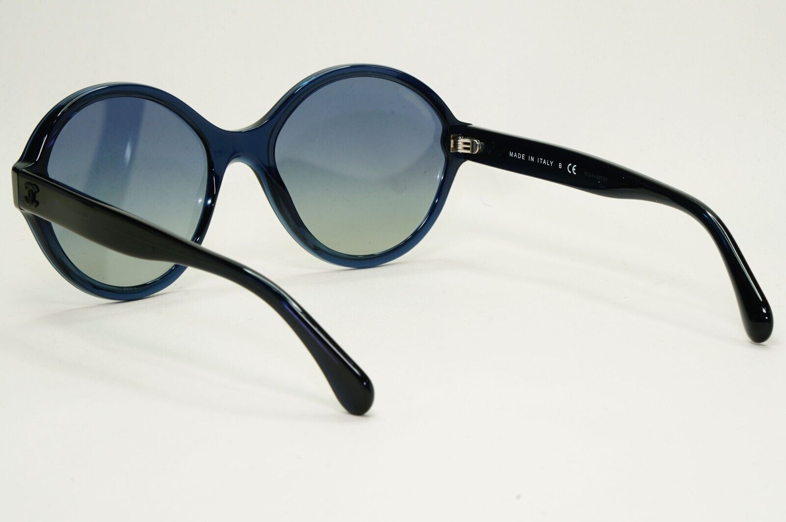 Chanel Sunglasses Dark Blue Gradient Round 5387 c.1390/1G 58mm