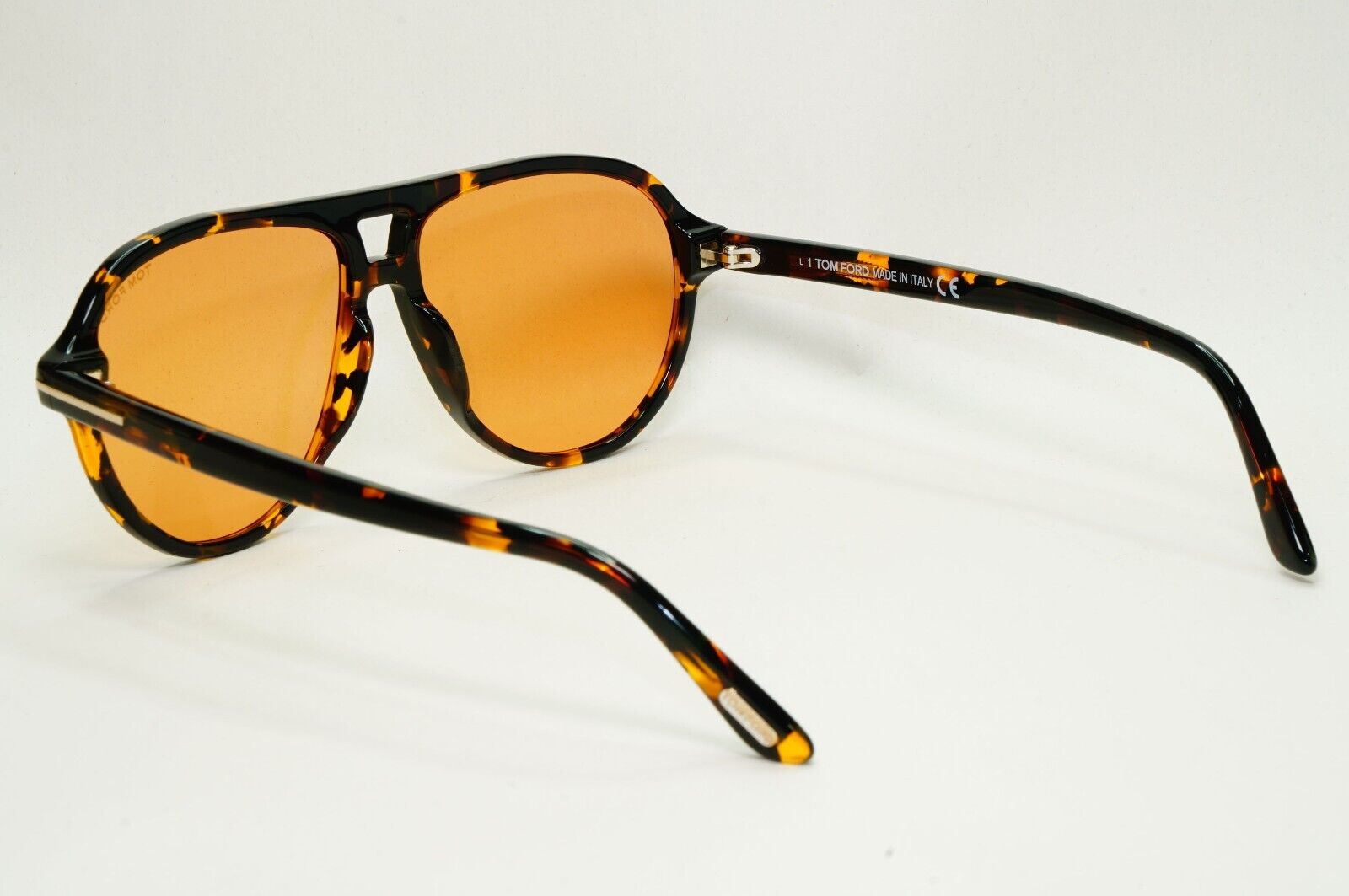 Tom Ford Sunglasses Jeffrey Brown Havana Pilot Large FT0932 TF 932 55E 59mm