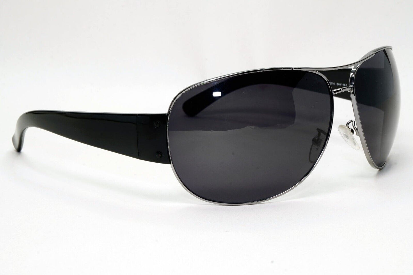 Prada Sunglasses 2004 Vintage Large Pilot Black PS54ES SPS 54E 5AV-1A1 021124