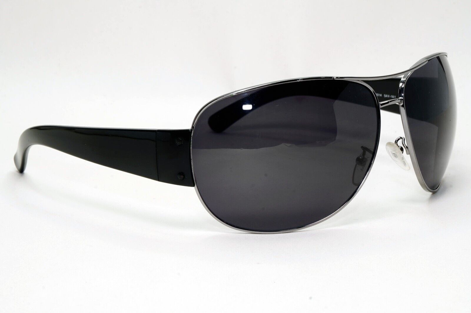 Prada Sunglasses 2004 Vintage Large Pilot Black PS54ES SPS 54E 5AV-1A1 021124