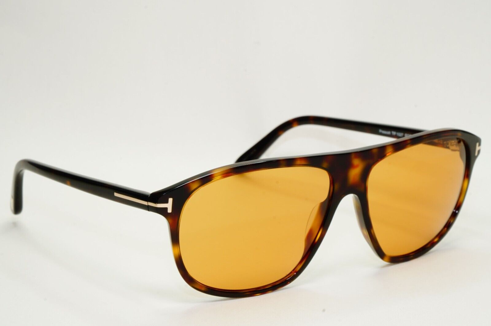 Tom Ford Sunglasses Prescott Brown Tortoiseshell Square FT1027 TF 1027 52E