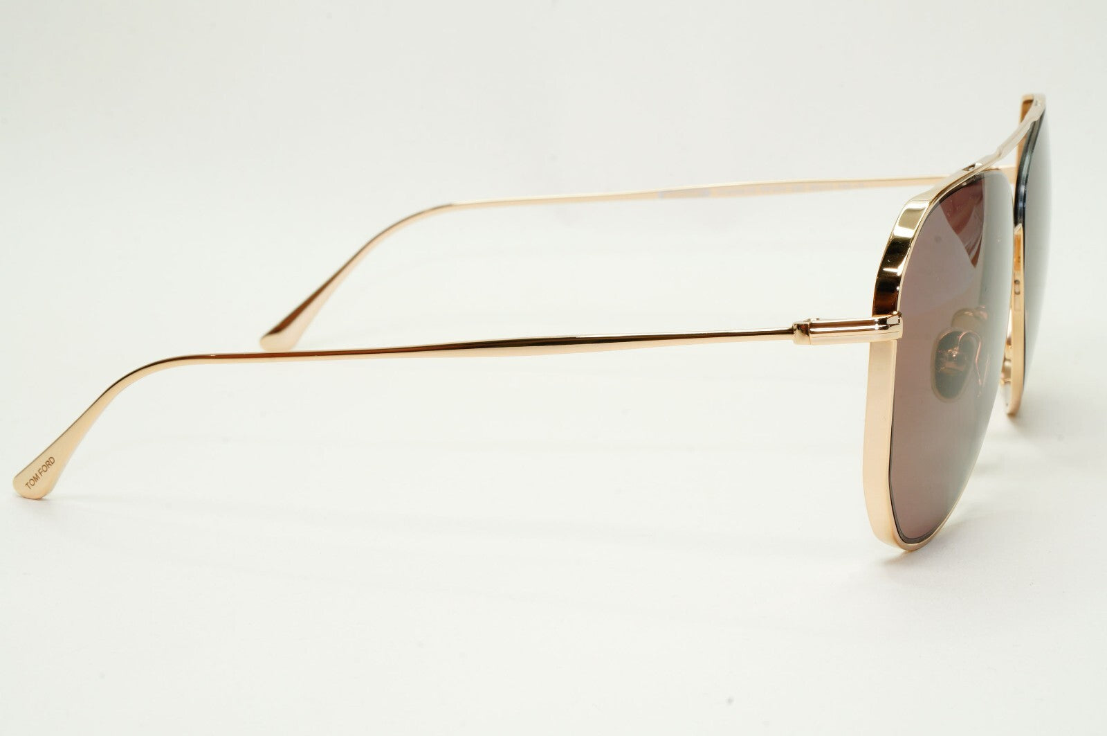 Tom Ford Sunglasses Charles-02 Gold Navigator Pilot FT0853 TF 853 28E 60mm [a]