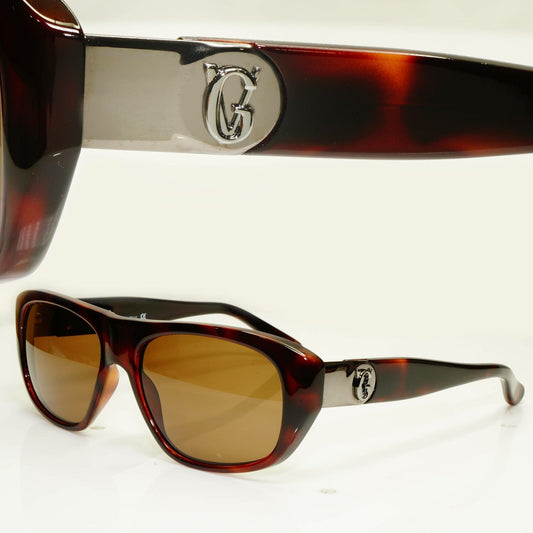 Gianni Versace 1996 Mens Vintage Brown Square Sunglasses GV MOD 464/M COL 900