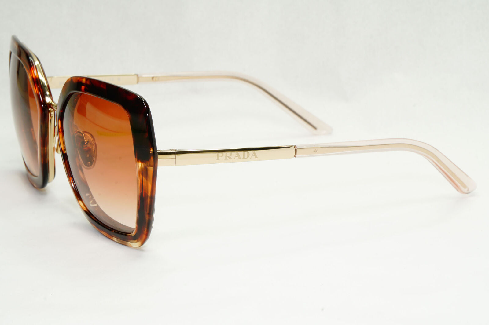 Prada Sunglasses Caramel Brown Honey Gold Square PR53YS SPR 53Y 04Y-0A6 050124