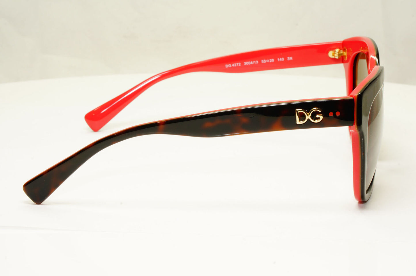 Authentic Dolce & Gabbana Womens Sunglasses Gold Brown DG 4272 3004/13 240122