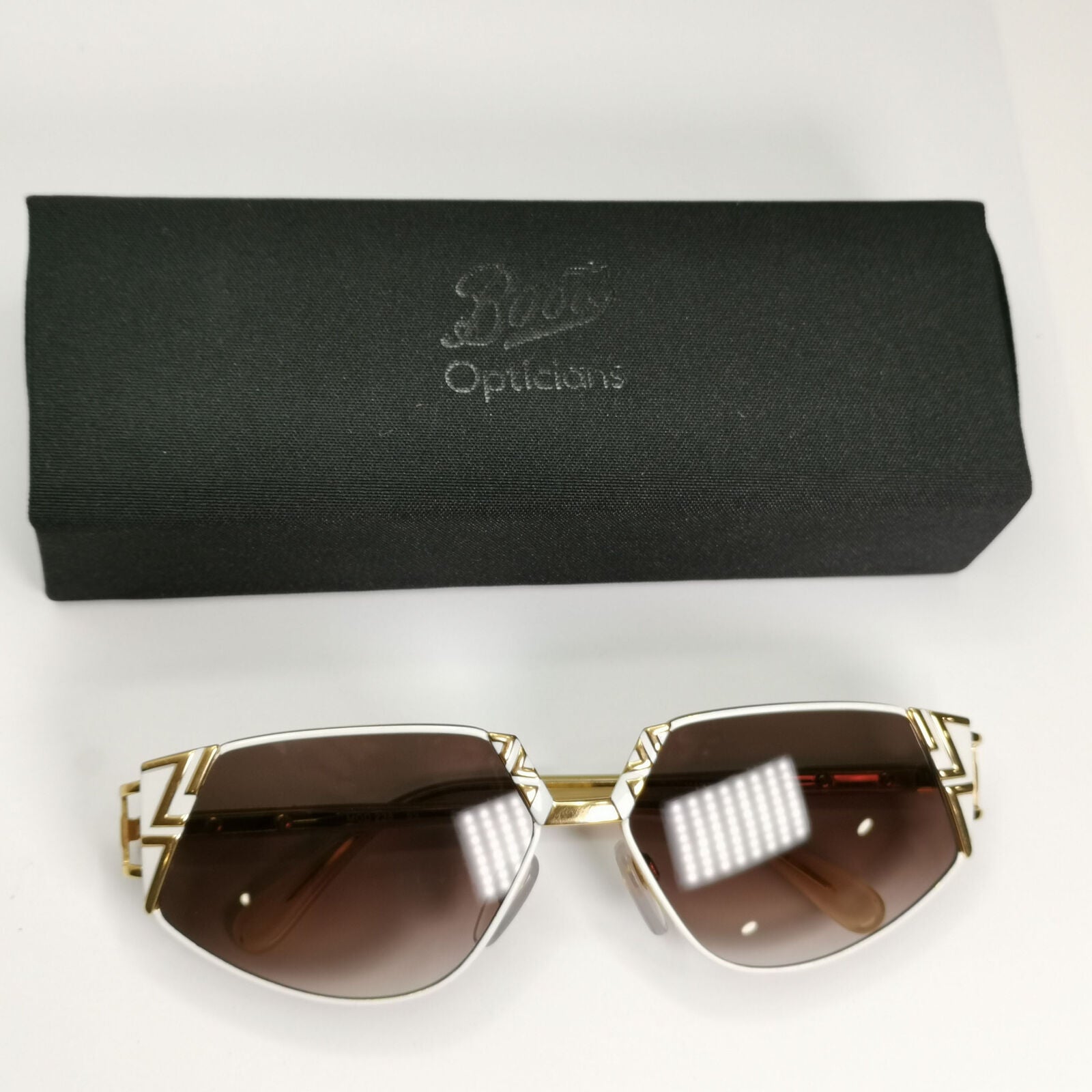 Cazal Gold Germany Mens Womens Designer Sunglasses 238 59 36795