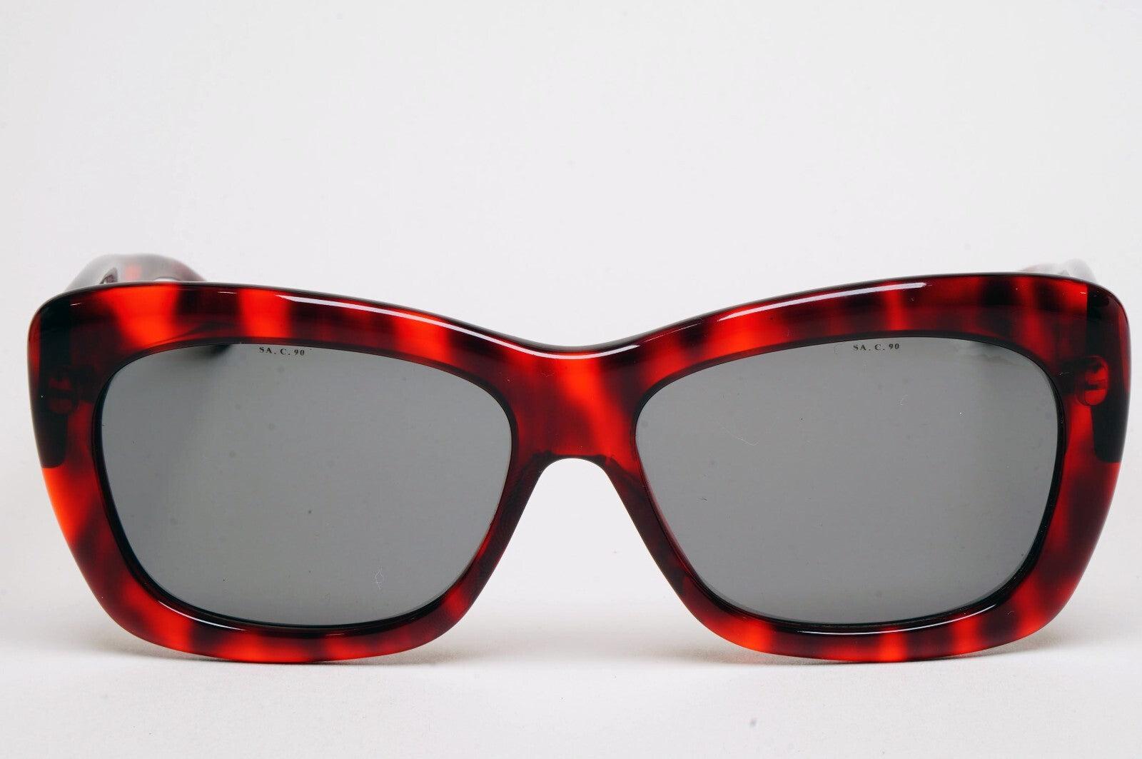 Gucci Sunglasses 1993 Vintage Square Red Bordo Marble Grey GG 2150/S C35 070325