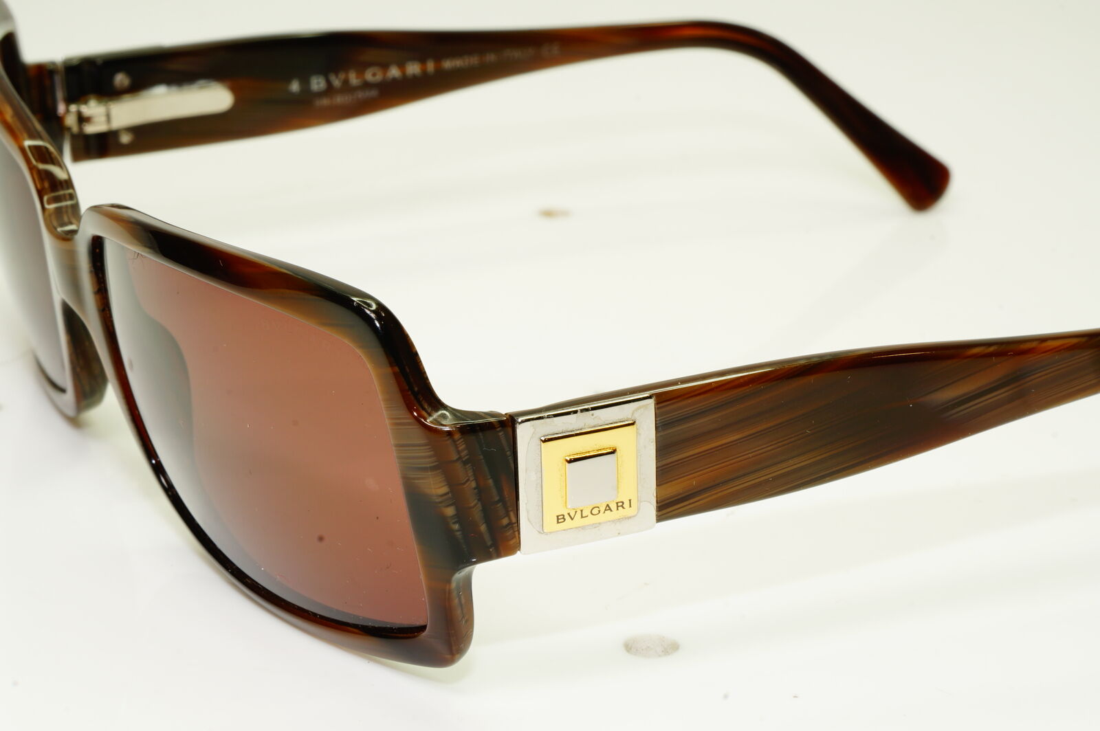 Authentic Bvlgari Womens Vintage Sunglasses Brown 830 591/3 35726