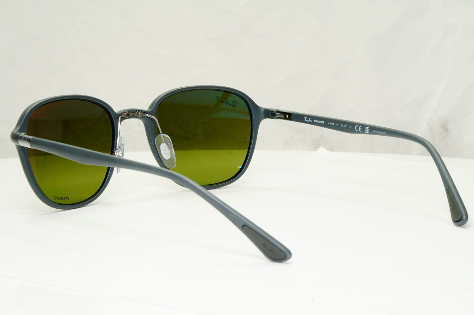 Ray-Ban Chromance Sunglasses Grey Gold Mirror Polarized RB 4341-CH 6017/6O
