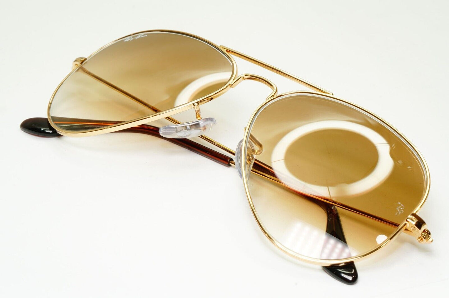 Ray-Ban Sunglasses Aviator Gold Brown Gradient RB 3025 Aviator 001/51 55mm Small