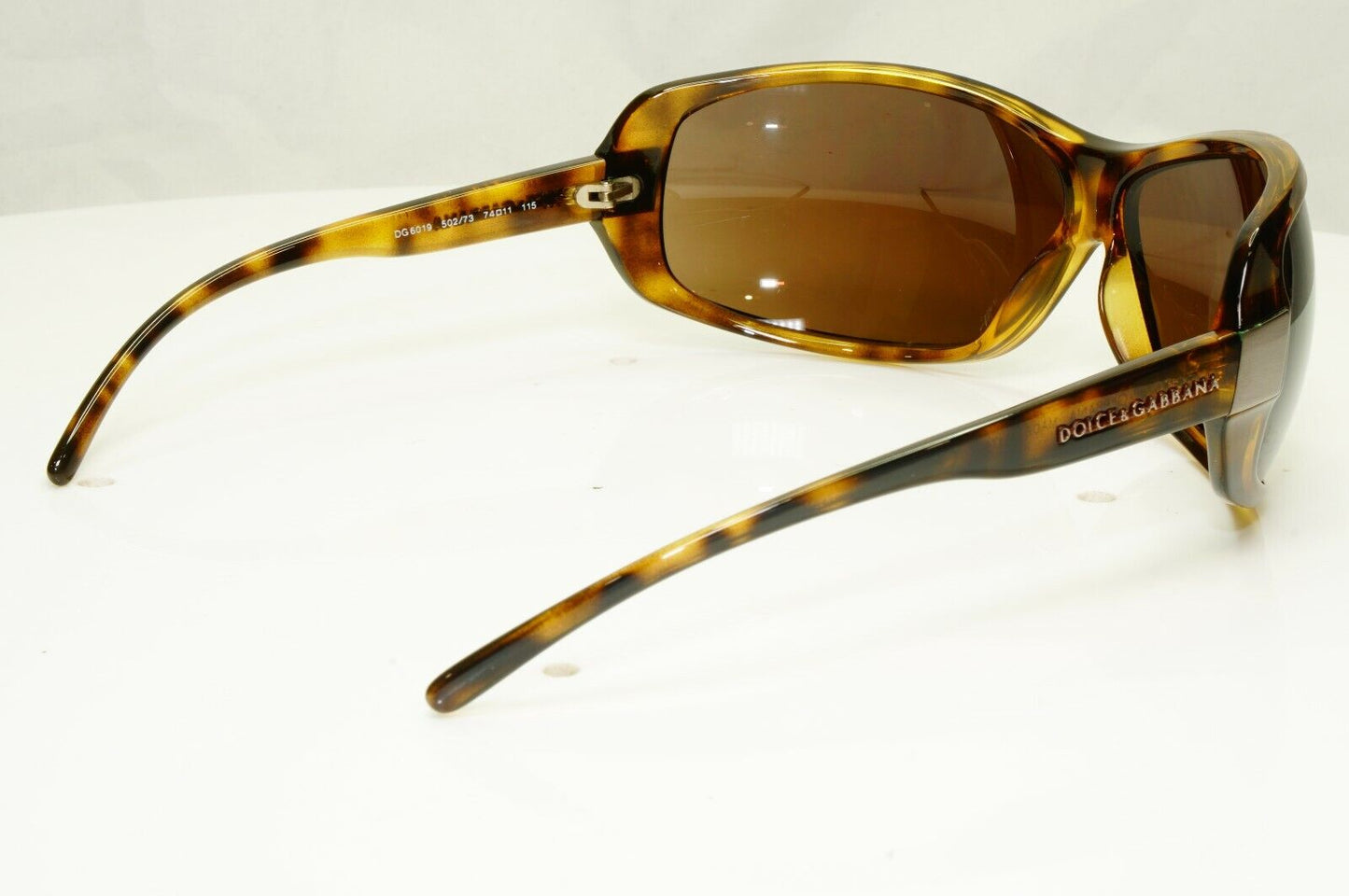 Authentic DOLCE & GABBANA Womens Vintage Sunglasses HAVANA DG 6019 502/73 27458