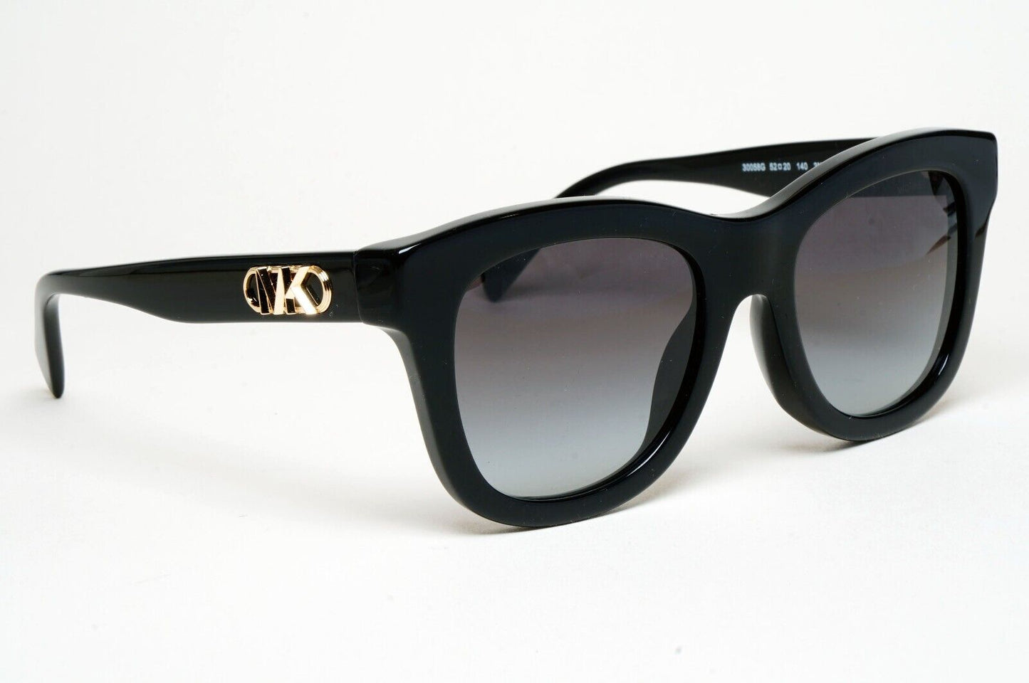 Michael Kors Sunglasses Black Gold Grey MK 2193U Empire Square 4 3005/8G
