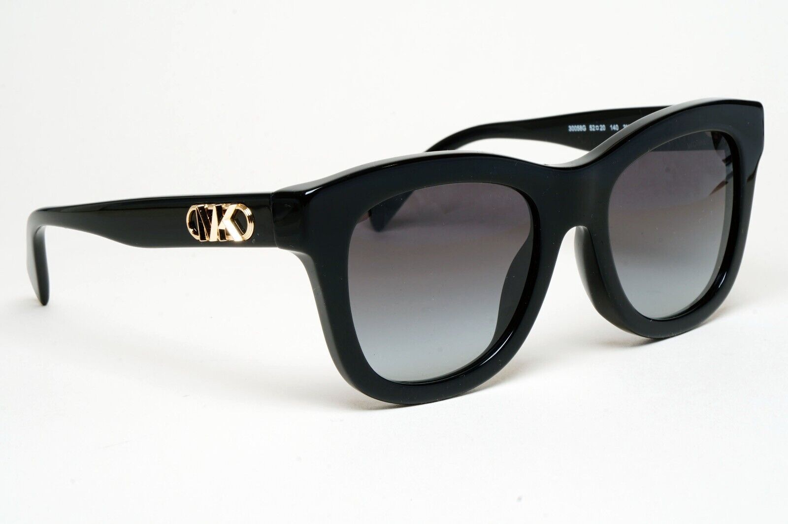 Michael Kors Sunglasses Black Gold Grey MK 2193U Empire Square 4 3005/8G