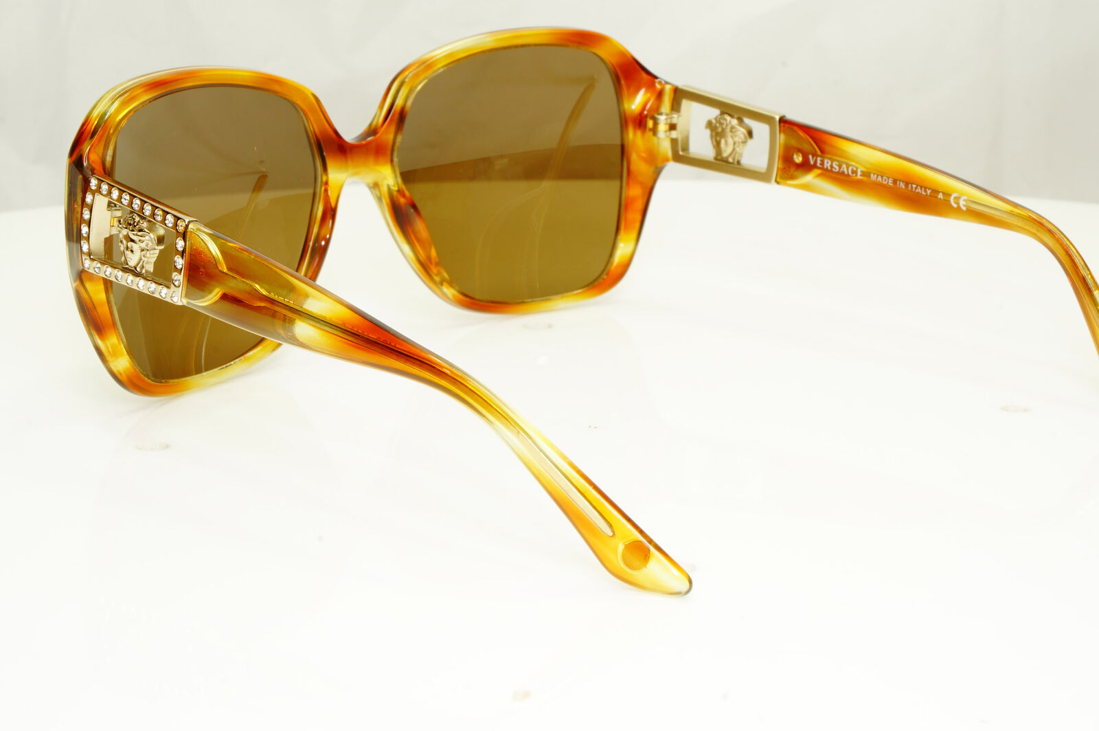 Authentic Versace Womens Vintage Sunglasses Brown 4242 Medusa 5027/2L 33778