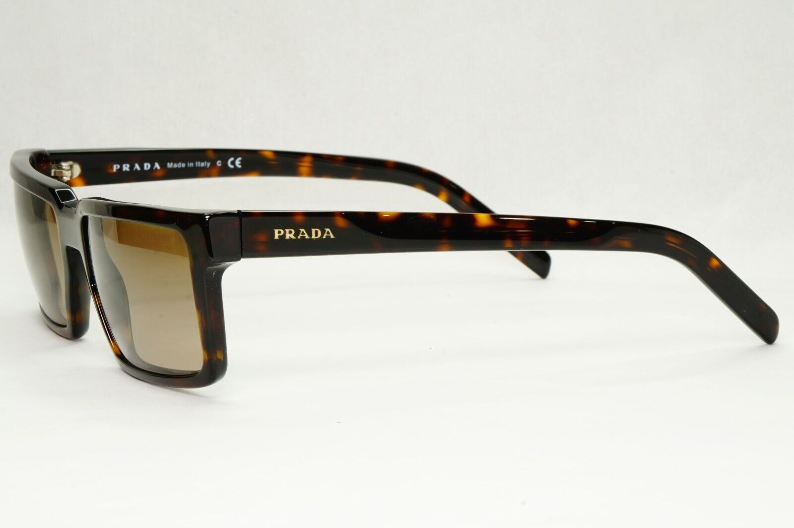 Prada Sunglasses Technique Brown Tortoiseshell Square PR03SS SPR 03S 2AU-1X1