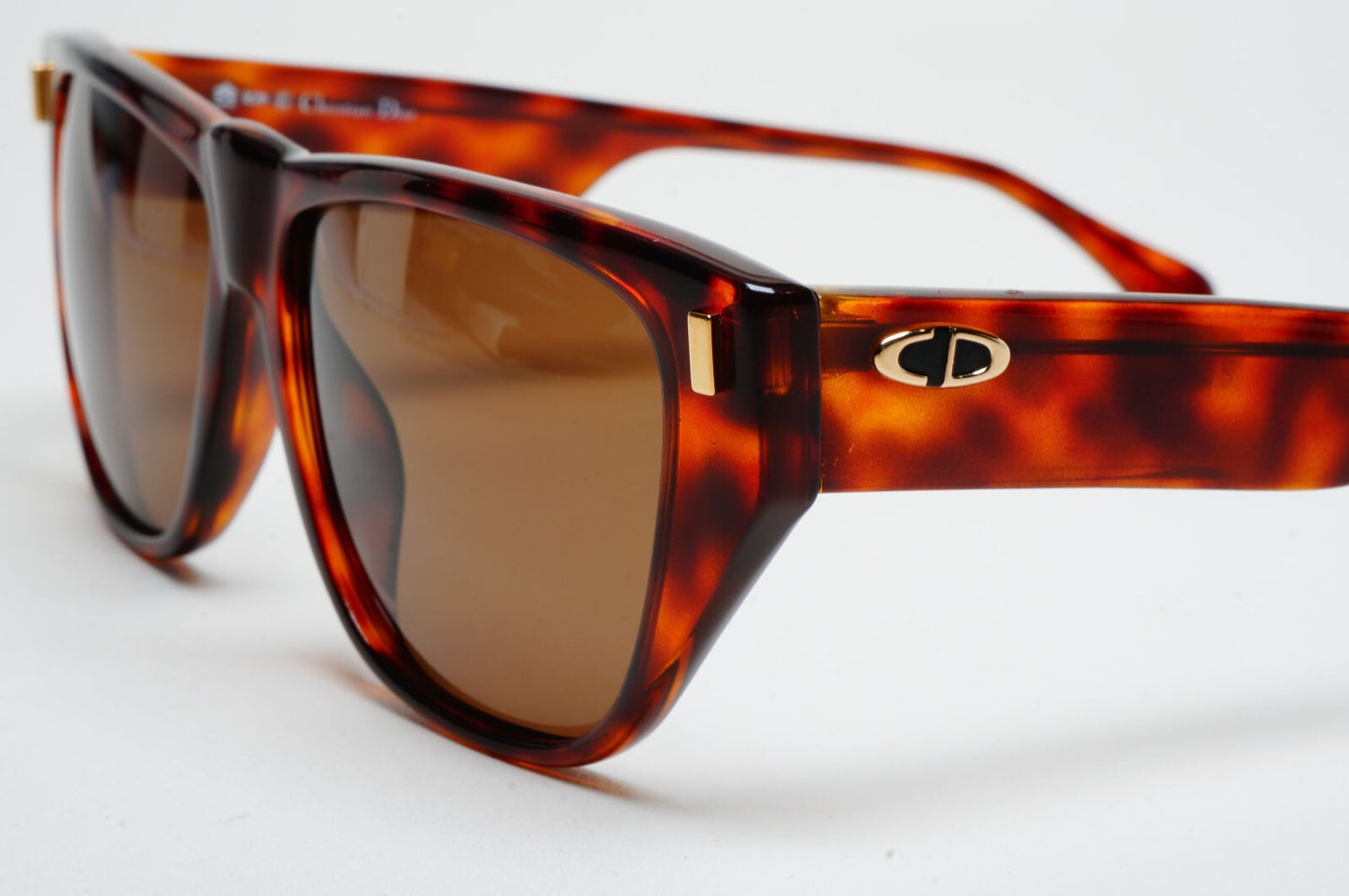 Dior Sunglasses 1995 Vintage Brown Germany Optyl Square 2568 10 140325