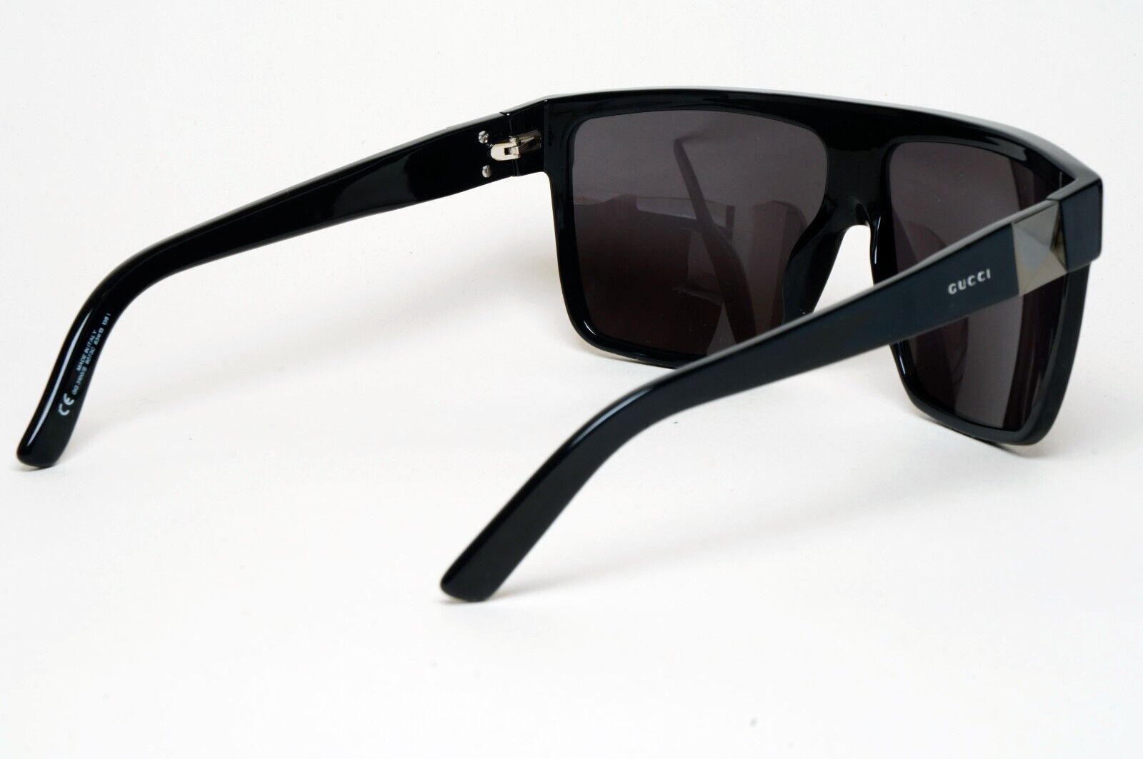 Gucci Sunglasses 2011 Vintage Black Square Large GG 3100/S 8073C 290125