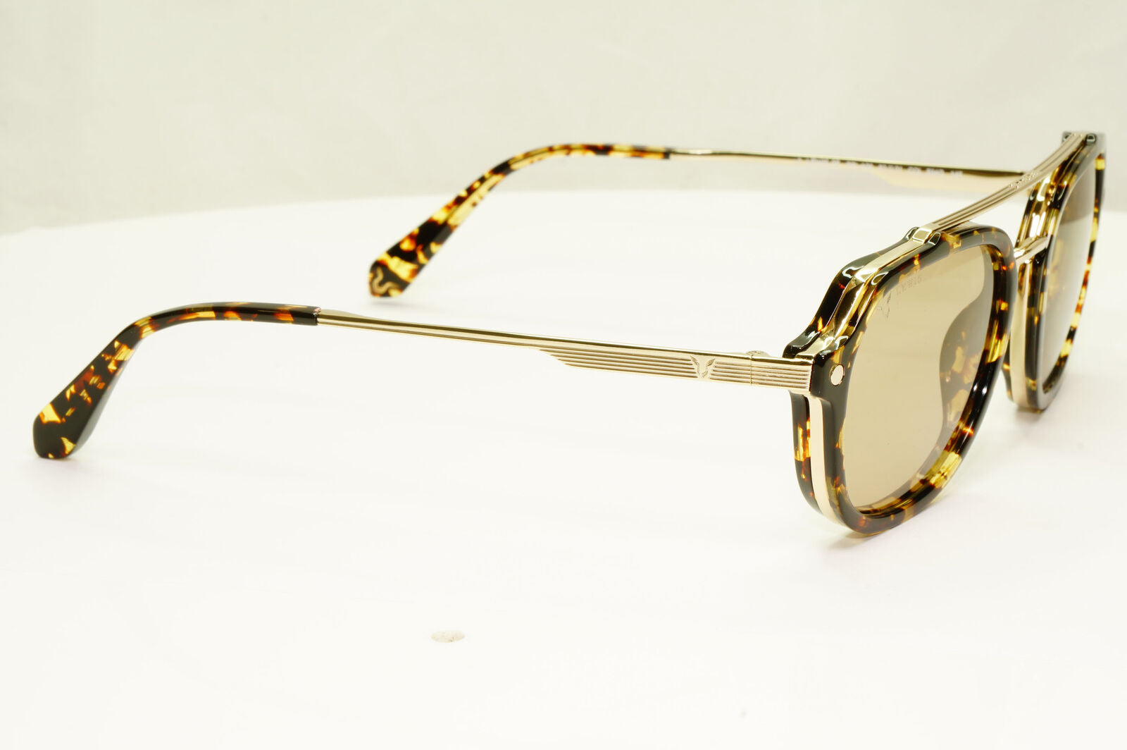 Police Lewis Hamilton F1 Sunglasses Brown Gold Marble 52mm 05 SPL A26 COL 594G