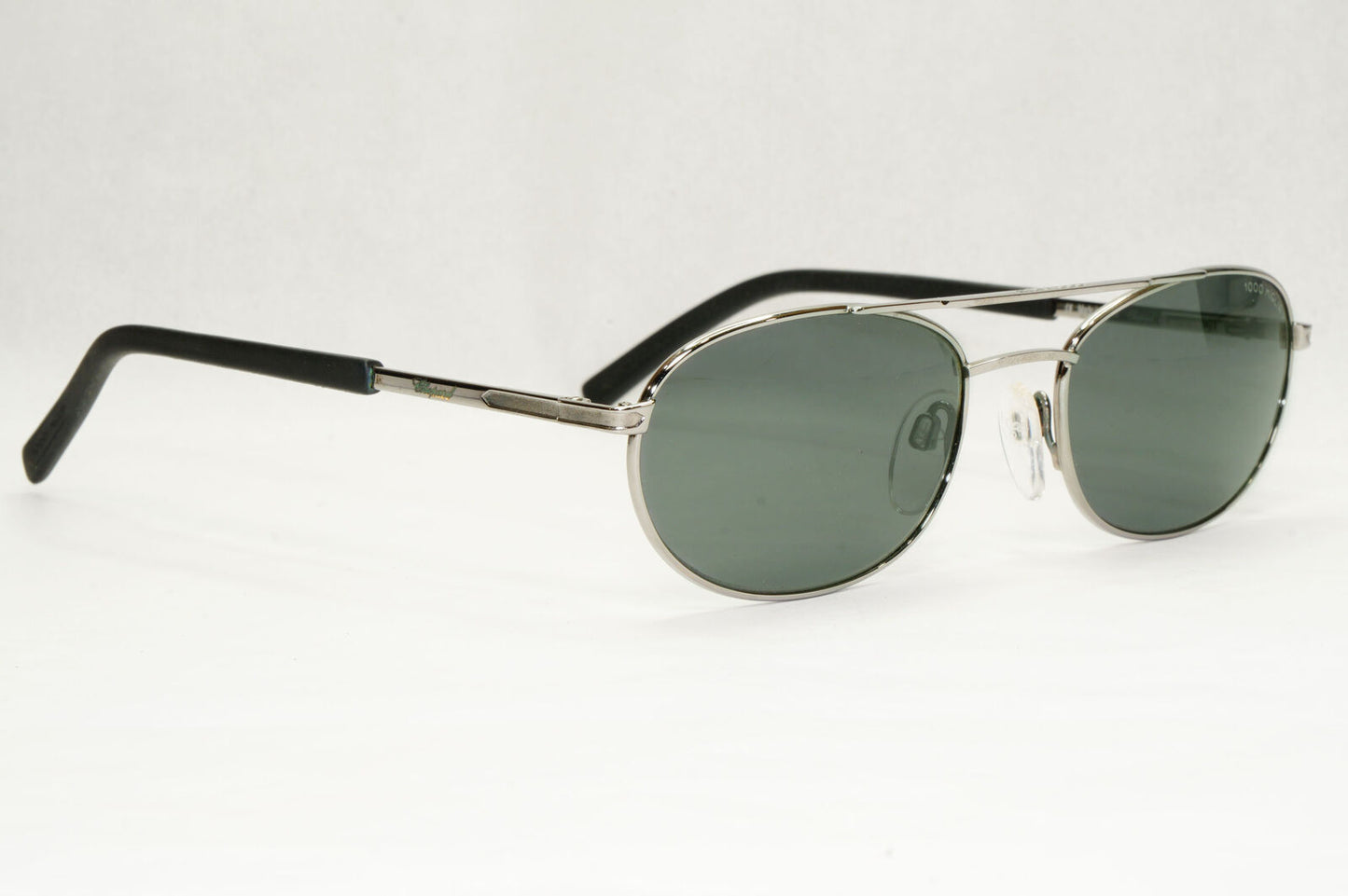 Chopard Sunglasses 1996 Vintage 1000 Miglia Silver Grey Oval C805 6062 191223
