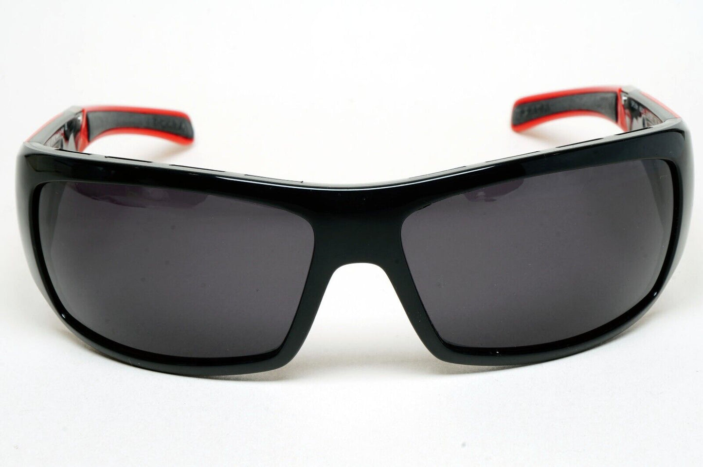 Prada Sunglasses 2006 Vintage Black Red Wrap Rossa PS06HS SPS 06H 7OV-3M1 070125