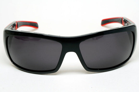 Prada Sunglasses 2006 Vintage Black Red Wrap Rossa PS06HS SPS 06H 7OV-3M1 070125